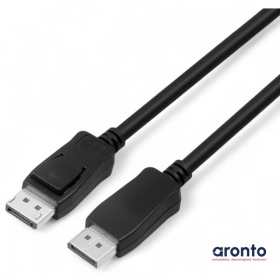 DisplayPort 1.0 Kabel gebruikt – Full HD Beeld & Audio – Voor PC & Monitor