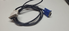 VGA naar DVI kabel gebruikt