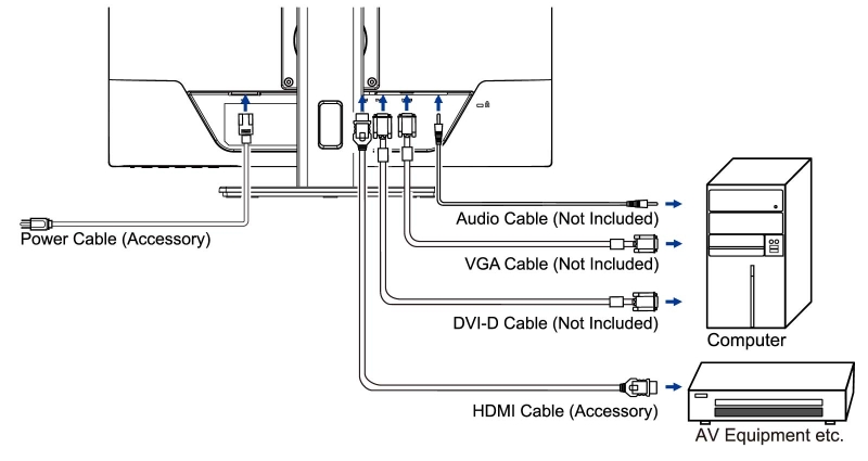 Iiyama ProLite XUB2390HS 23 inch - Full HD IPS monitor met speakers B-Grade
