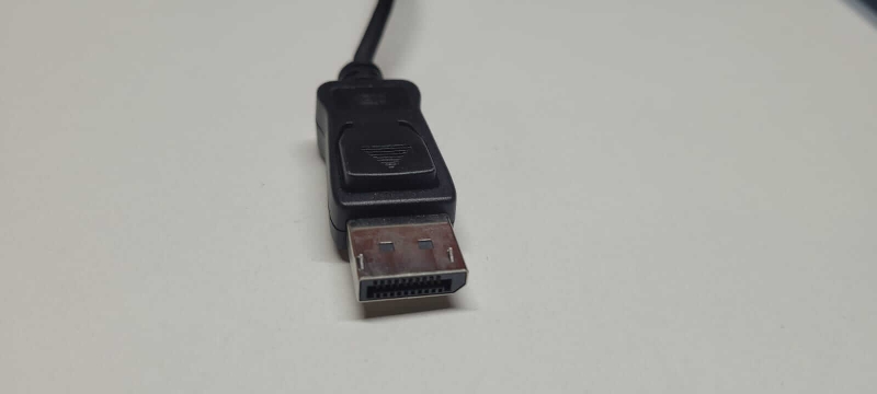 Displaypoort naar Hdmi kabel gebruikt
