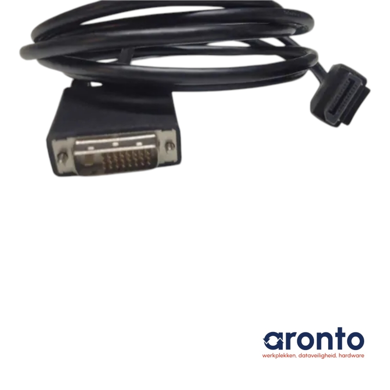 DVI‑naar‑DisplayPort‑kabel gebruikt – Full HD‑beeld voor werk of thuisgebruik