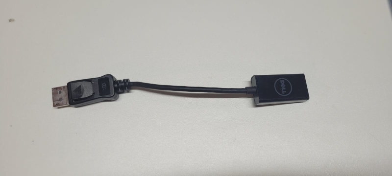 Displaypoort naar hdmi verloopstekker gebruikt