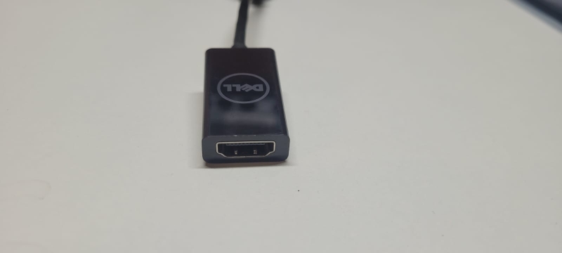 Displaypoort naar hdmi verloopstekker gebruikt