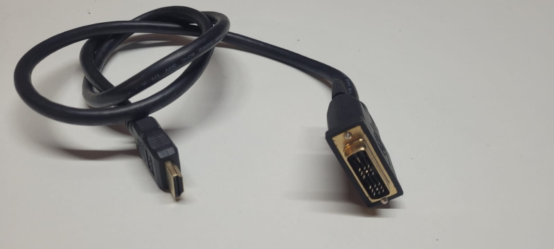 HDMI naar DVI kabel gebruikt