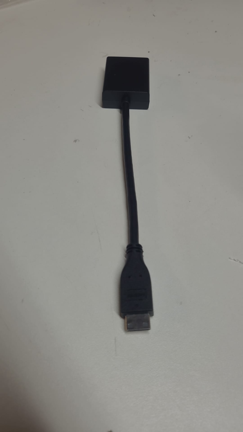 Mini HDMI naar VGA kabel gebruikt